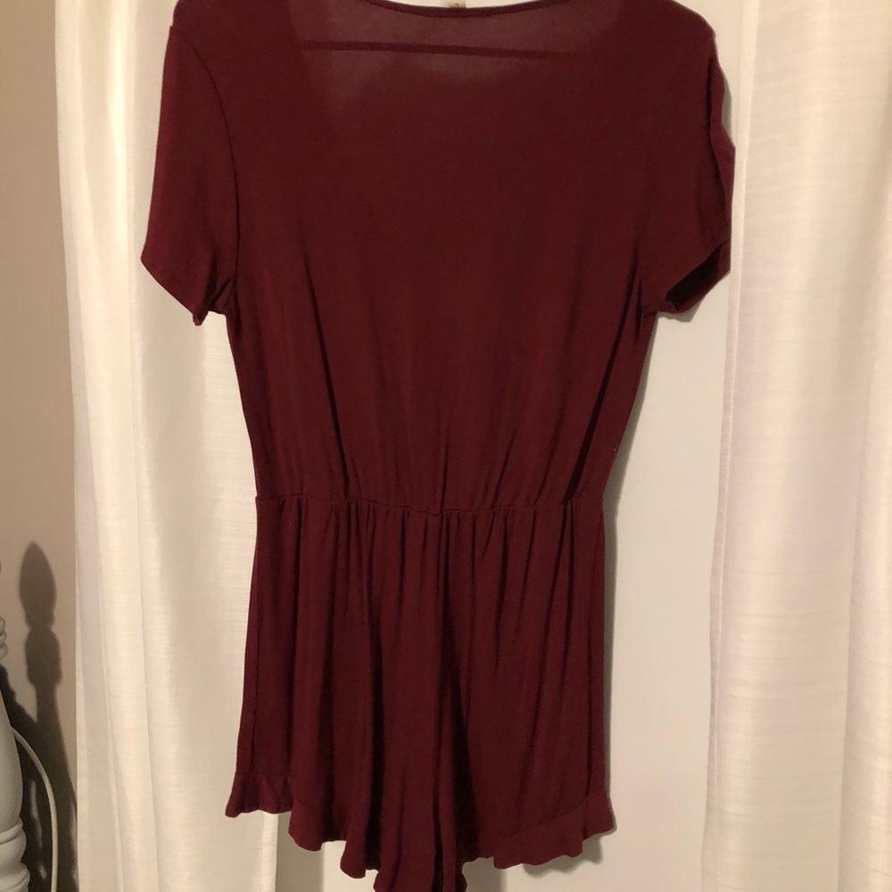 Maroon Romper - image 2